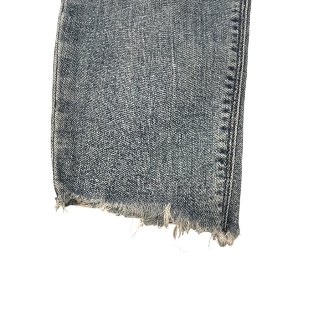 Express Repreve Women’s‎ Distressed Mid Rise Ankle Legging Jeans 10R